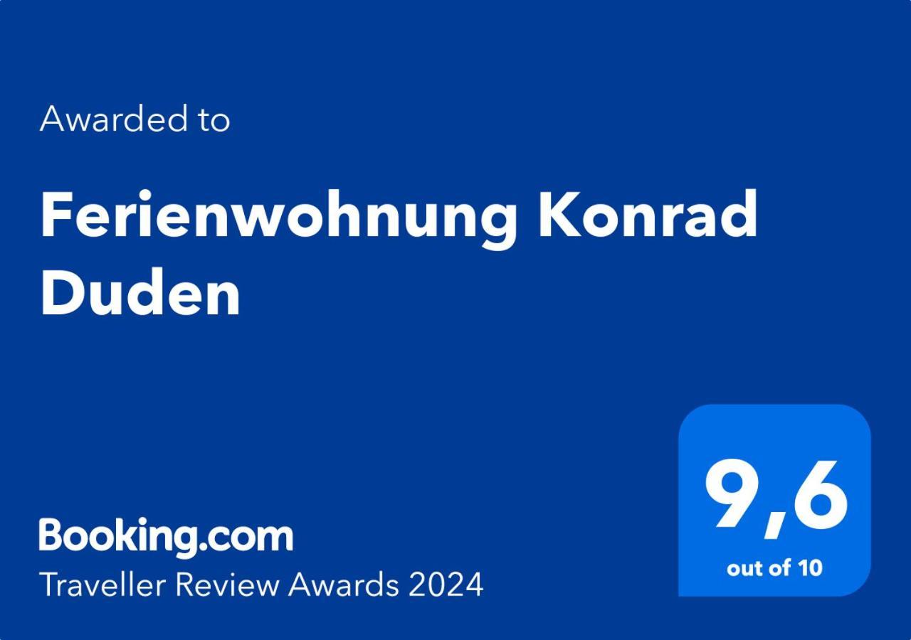 Ferienwohnung Konrad Duden ヴェーゼル エクステリア 写真